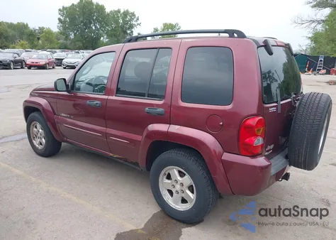 2002 Jeep Liberty Limited Edition из США, поврежденный, VIN 1J4GL58KX2W319084